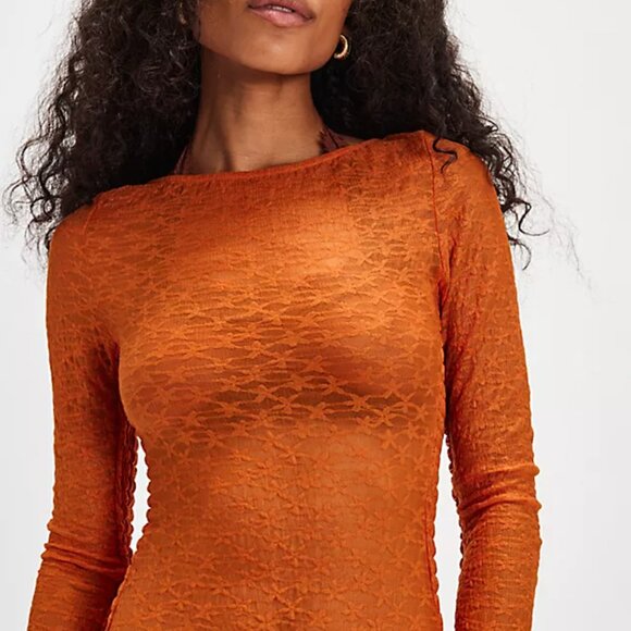 NWT Free People Hello Gorgeous Bodysuit in Radiant Orchid - XS - Picture 2 of 10